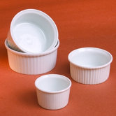 Classic White 5 oz. Pleated Ramekin