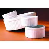Classic 7.25" Large Pleated Souffle Dish