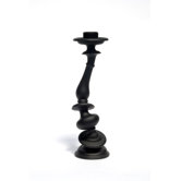 Resin and Marble Distortion Candlestick