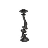 Resin and Marble Distortion Candlestick
