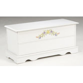 Cedar Chest in White