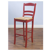 Paloma 30" Bar Stool in Red