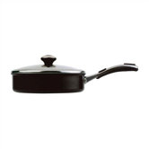 Select Advantage 24 cm Saute Pan with Lid in Black