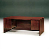 Bravo Panel 72" W Double Pedestal Office Computer Desk
