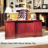 Legacy Single Pedestal Executive Desk