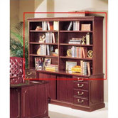 Bedford 48" H x 72" W Desk Double Hutch