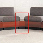 7300 Series Modular Wedge Table