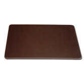1000 Series Classic Leatherette 17 x 14 Conference Pad in Chocolate Brown