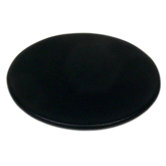 1000 Series Classic Bonded Leather Coaster in Black