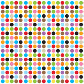 French Bull Multi-Dot Wallpaper