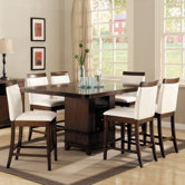 Elmhurst 7 Piece Counter Height Dining Set