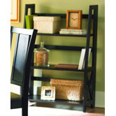 481 Series Folding Bookcase in Black