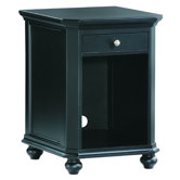 8891 Series One Drawer CPU Cabinet in Black