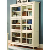 8891 Series Stackable Bookcase in White