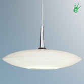 Shou Poise Down One Light Led Mini Pendant