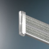 Flexline Transparent Track End Cap