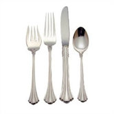 18th Century 4 Piece Large Size Flatware Set