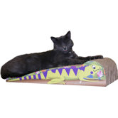 Large Iguana Recycled Paper Cat Scratching Board