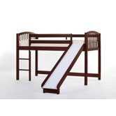 School House Twin Firehouse Low Loft Bed