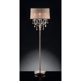 Rosie Crystal 3 Light Floor Lamp