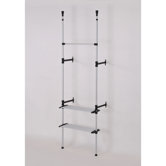 Telescopic 2 Tier Clothes Rack