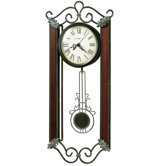 Carmen Wrought - Iron Quartz Wall Clock