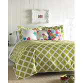 Kew Green Duvet Set - Full/Queen