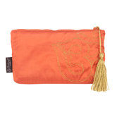 Om Pouch in Coral