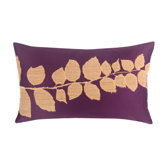 Laurel Pillow in Purple