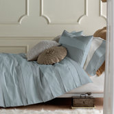 3 Piece Belgravia Duvet Set in Iced Blue