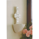 Celtic Cross Porcelain Water Font Fountain