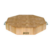 Octagonal Culinary Block Cutting Board