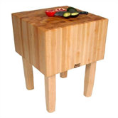 BoosBlock AA Professional Prep Table with Butcher Block Top