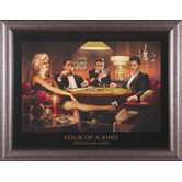 Four Of A Kind Framed Artwork