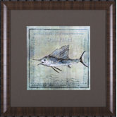 Ocean Fish VIII Framed Artwork