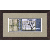 Small Tandem Trees III Framed Artwork