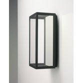 Puzzle Outdoor Wall Light in Black
