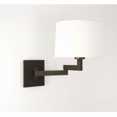 Momo Swing-arm Wall Light in Bronze