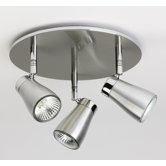 Scala  Ceiling Spotlight in Brushed aluminium