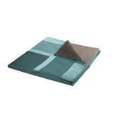 Potala Palace Duvet Collection in Teal and Espresso Bean Chocolate