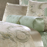 Harmoni 30" x 8" x 8" Bolster in Green Lily