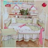 Ladybugs Crib Bedding Collection