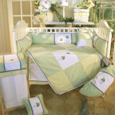 Flutter Bees 4 Piece Crib Bedding Set