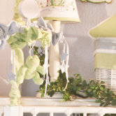 Sammy the Frog White Candlestick Lamp