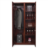 Sonoma Wardrobe Cabinet with Four Shelves