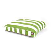 Vertical Strip Rectangle Pet Bed