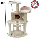 48" Casita Fur Cat Tree