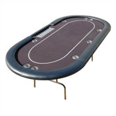 V5 Series Specialized Poker Table with Black Playing Surface