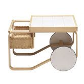 Tea Trolley Table 901 in Birch