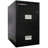 2 Hr Fireproof Key Lock 2 Drawer Letter File Safe